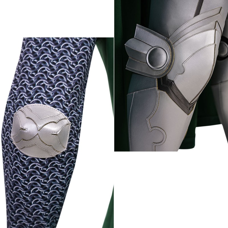 Marvel Rivals Doctor Doom Cosplay Costume Top Level Armor Suit with Cape