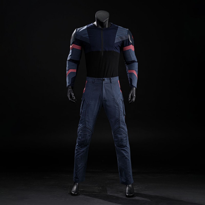 2026 Captain America Costume Avengers Endgame Steve Rogers Cosplay Suit Premium Outfit