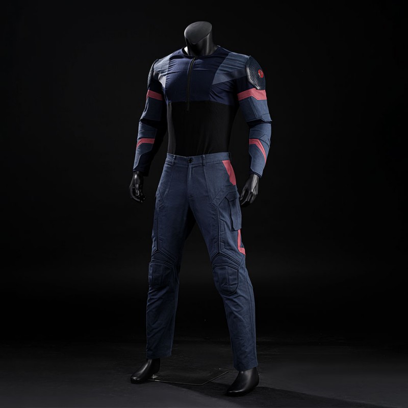 2026 Captain America Costume Avengers Endgame Steve Rogers Cosplay Suit Premium Outfit