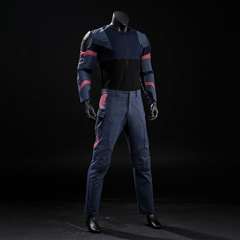Avengers Endgame Captain America Cosplay Costume Steve Rogers Suit Superhero Outfit Upgraded Version