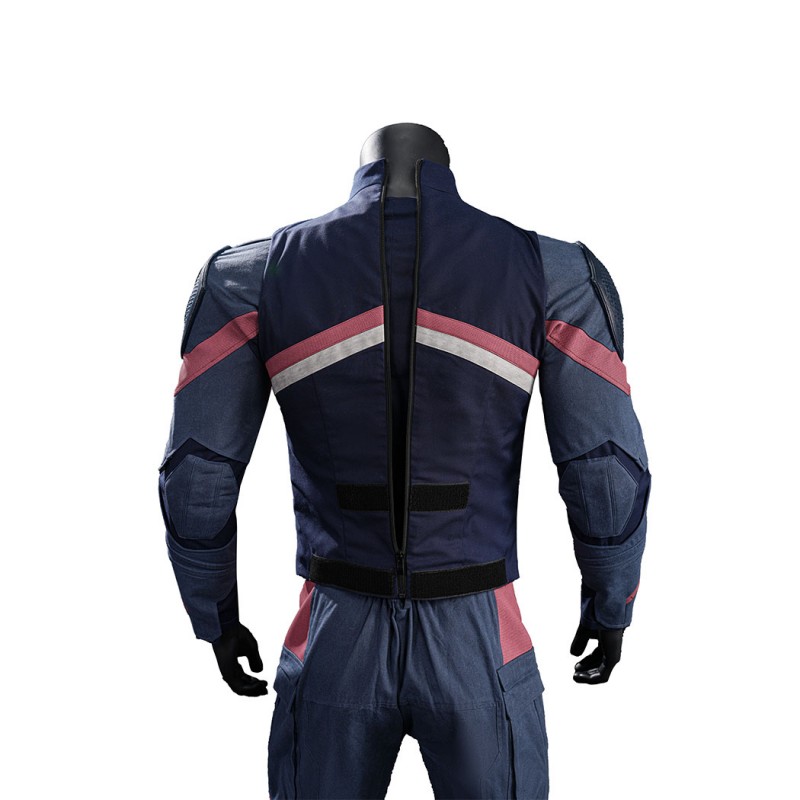 Avengers Endgame Captain America Cosplay Costume Steve Rogers Suit Superhero Outfit Upgraded Version