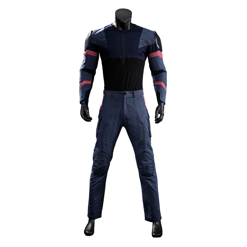 Avengers Endgame Captain America Cosplay Costume Steve Rogers Suit Superhero Outfit Upgraded Version