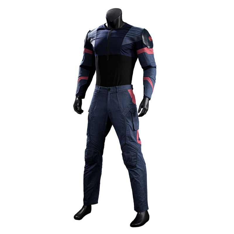 Avengers Endgame Captain America Cosplay Costume Steve Rogers Suit Superhero Outfit Upgraded Version