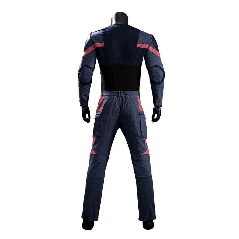 Avengers Endgame Captain America Cosplay Costume Steve Rogers Suit Superhero Outfit Upgraded Version