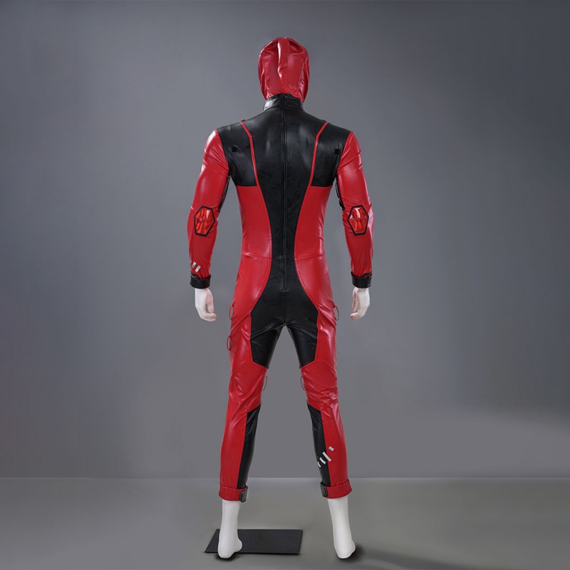 Marvel Rivals Deadpool Cosplay Costume Premium Wade Wilson Red Superhero Suit