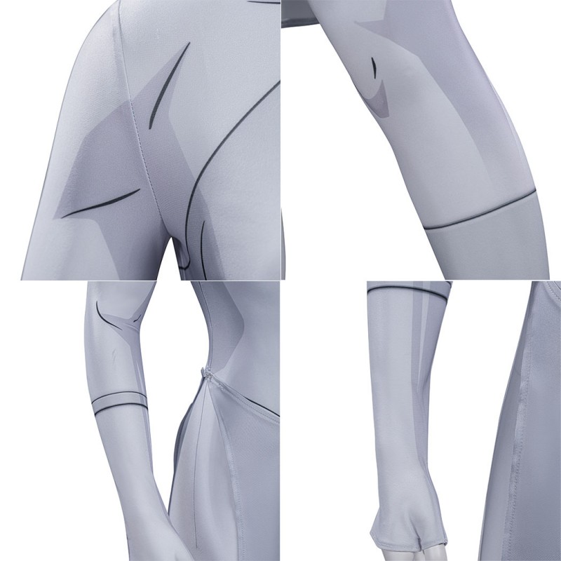 Invincible Anissa Cosplay Costume Viltrumite Mark Printed Jumpsuit Men Suit