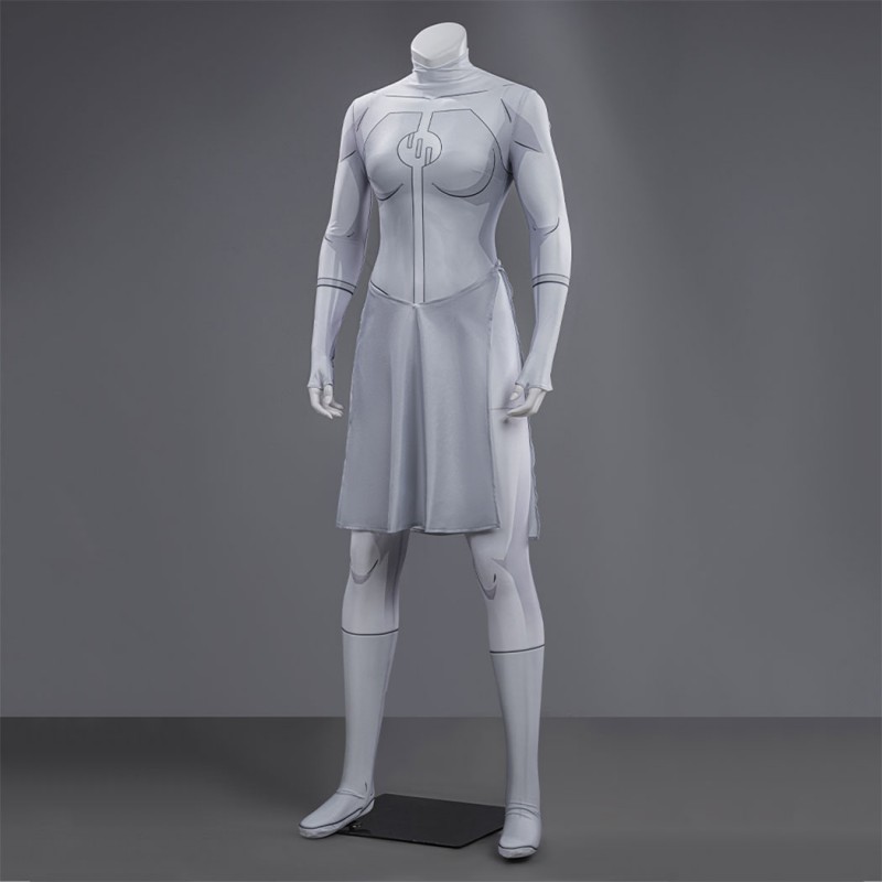Invincible Anissa Cosplay Costume Viltrumite Mark Printed Jumpsuit Men Suit