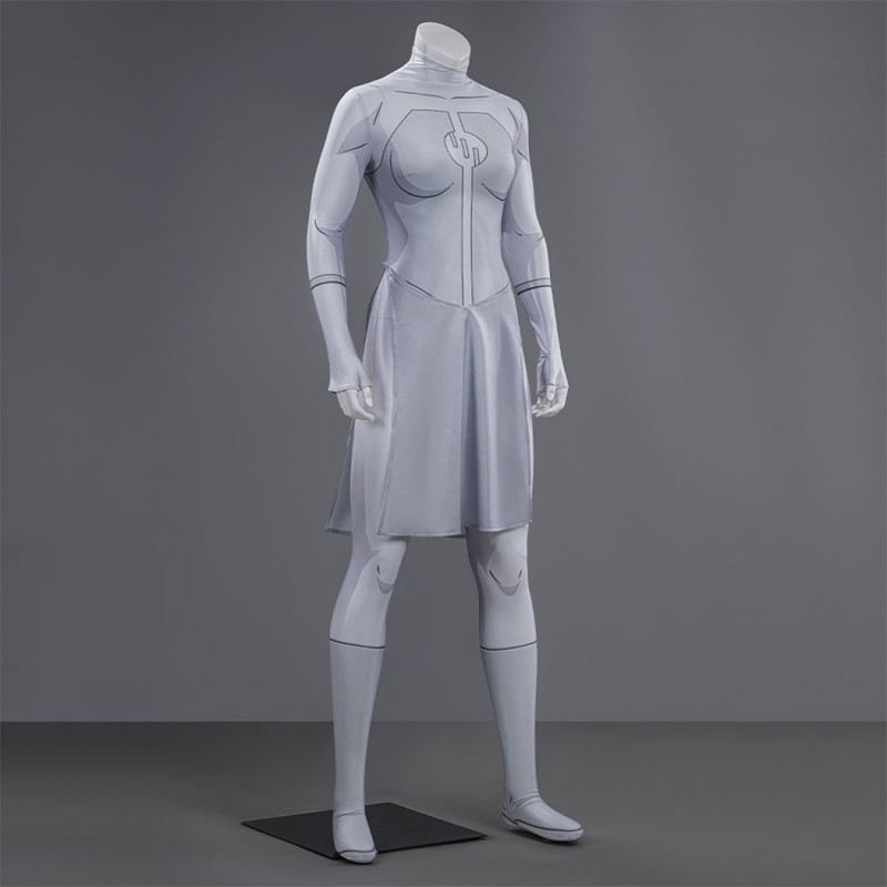 Invincible Anissa Cosplay Costume Viltrumite Mark Printed Jumpsuit Men Suit