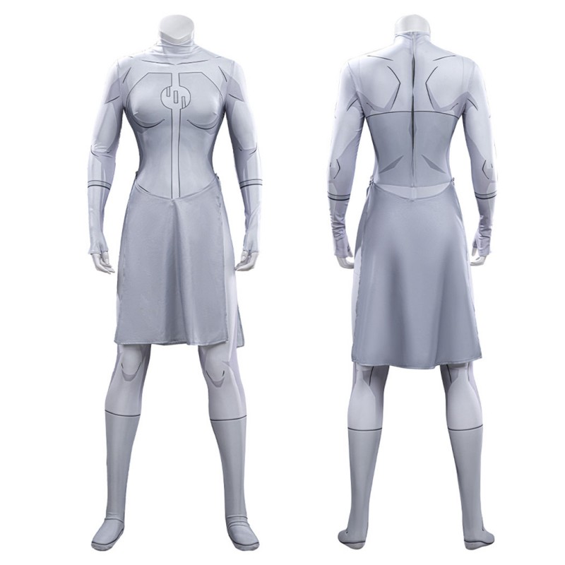 Invincible Anissa Cosplay Costume Viltrumite Mark Printed Jumpsuit Men Suit