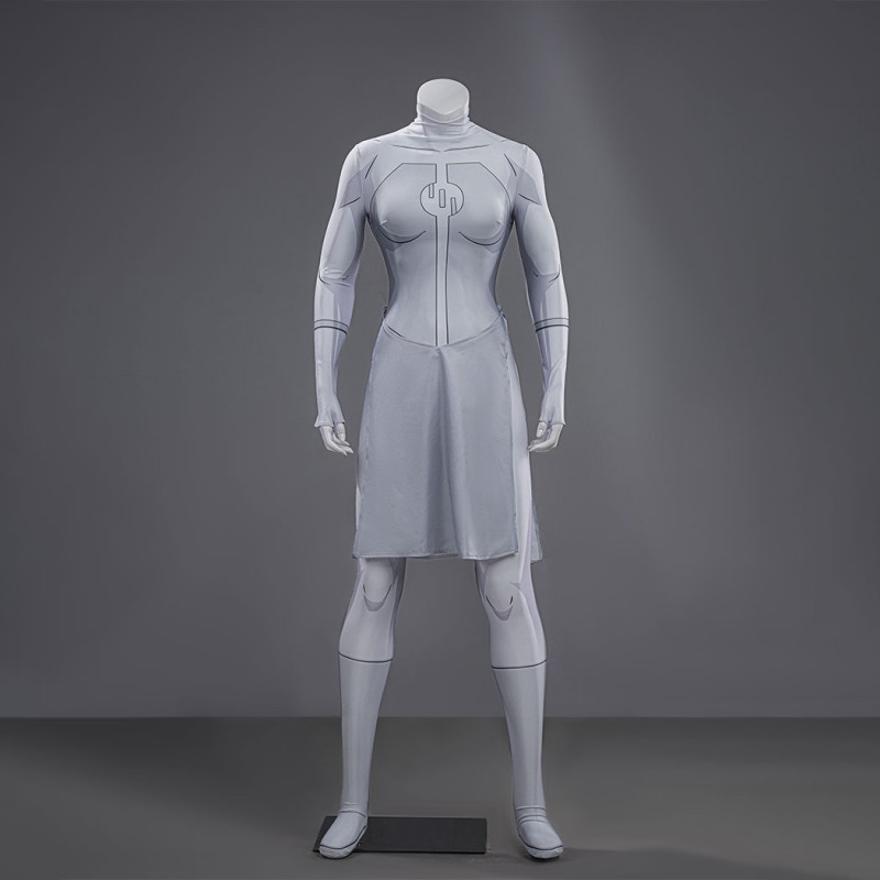 Invincible Anissa Cosplay Costume Viltrumite Printed Jumpsuit for Women