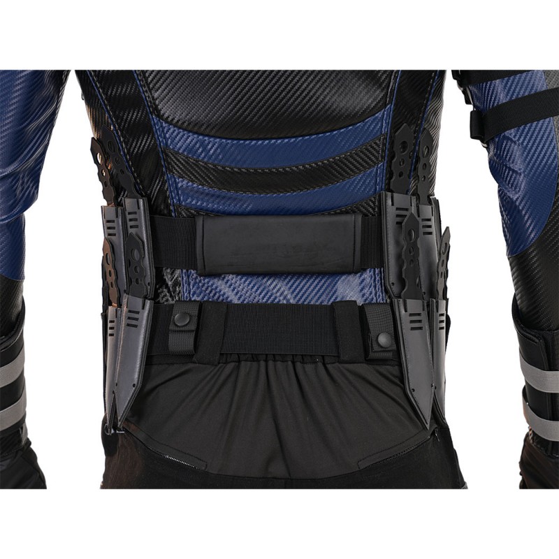Daredevil Season 3 Bullseye Cosplay Costume Benjamin Poindexter Outfit Premium Leather Tactical Suit