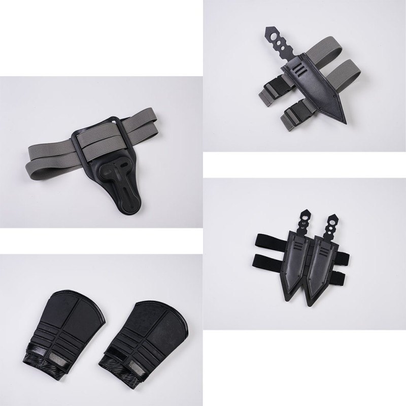 Daredevil Season 3 Bullseye Cosplay Costume Benjamin Poindexter Outfit Premium Leather Tactical Suit