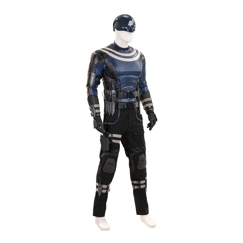 Daredevil Season 3 Bullseye Cosplay Costume Benjamin Poindexter Outfit Premium Leather Tactical Suit
