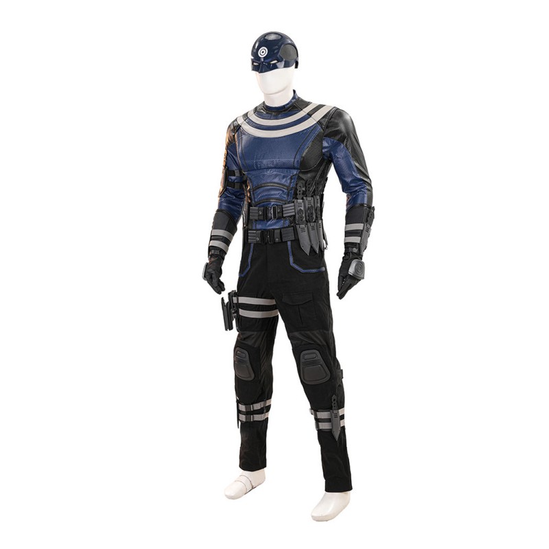 Daredevil Season 3 Bullseye Cosplay Costume Benjamin Poindexter Outfit Premium Leather Tactical Suit