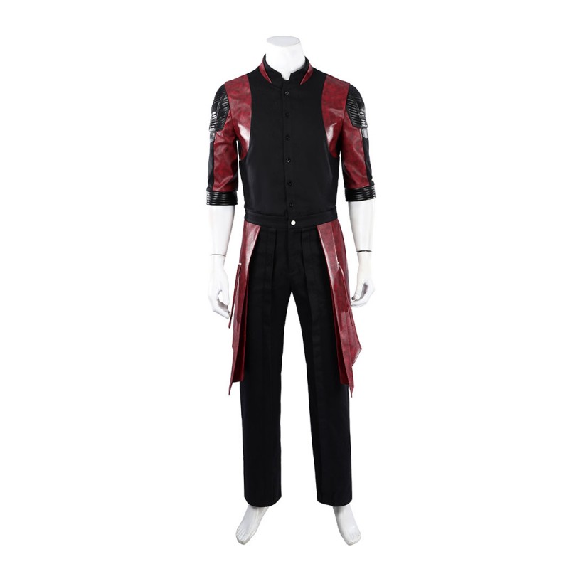 Avengers Doomsday Shang-Chi Cosplay Costume Red Leather Suit
