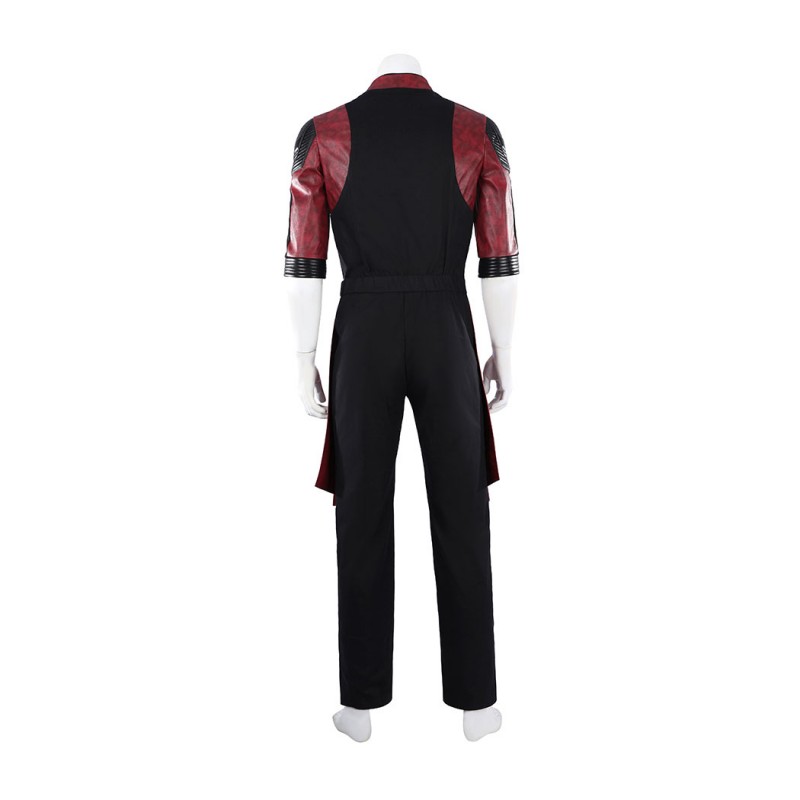 Avengers Doomsday Shang-Chi Cosplay Costume Red Leather Suit
