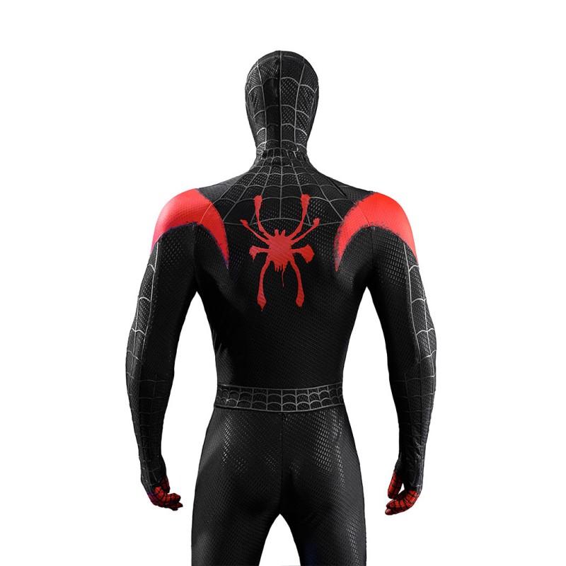 Miles Morales Cosplay Costume Spider-Man: Into the Spider-Verse Superhero Halloween Suit