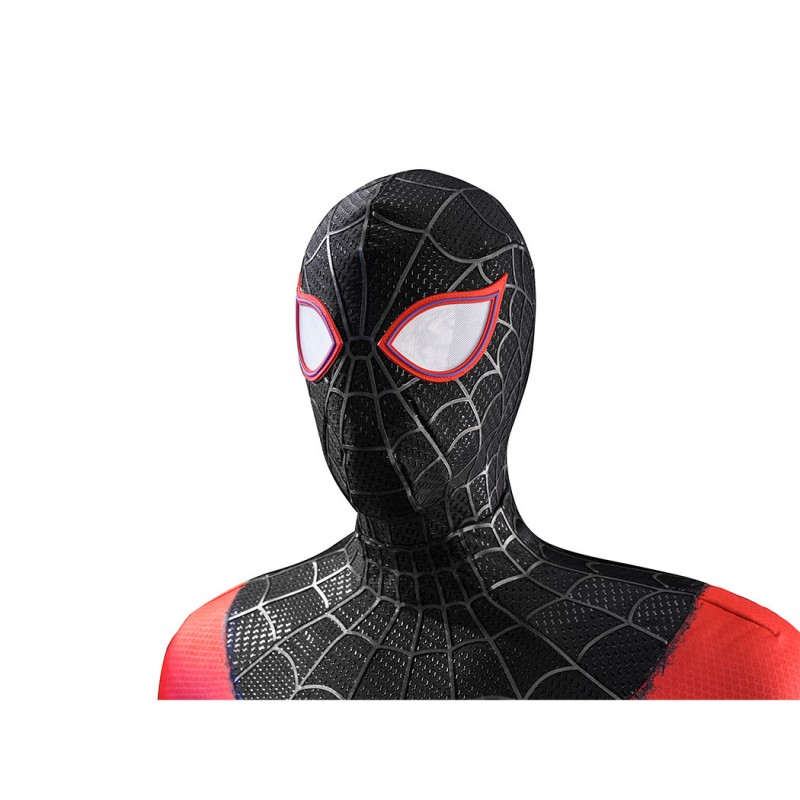 Miles Morales Cosplay Costume Spider-Man: Into the Spider-Verse Superhero Halloween Suit