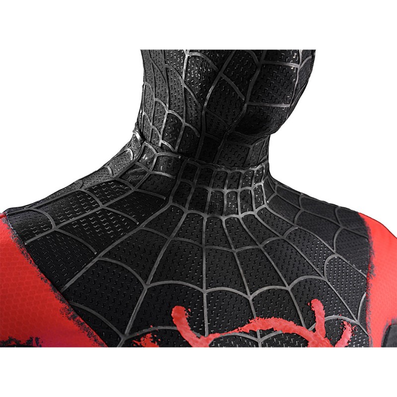 Miles Morales Cosplay Costume Spider-Man: Into the Spider-Verse Superhero Halloween Suit