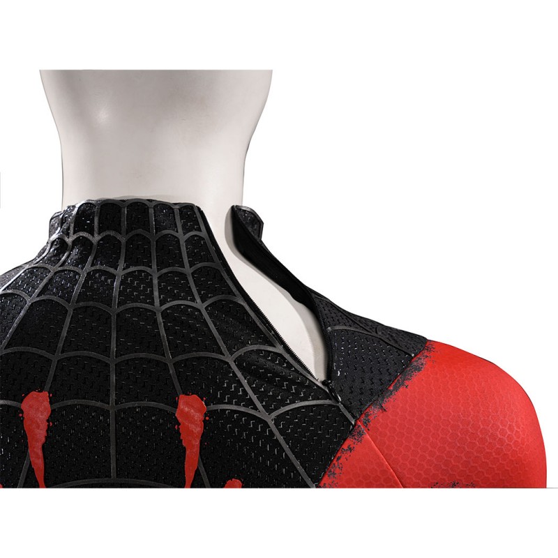 Miles Morales Cosplay Costume Spider-Man: Into the Spider-Verse Superhero Halloween Suit