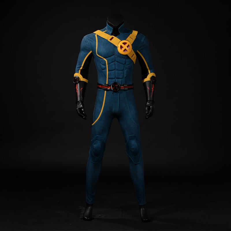Marvel Rivals Cyclops Cosplay Costume Scott Summers Suit Superhero Outfit