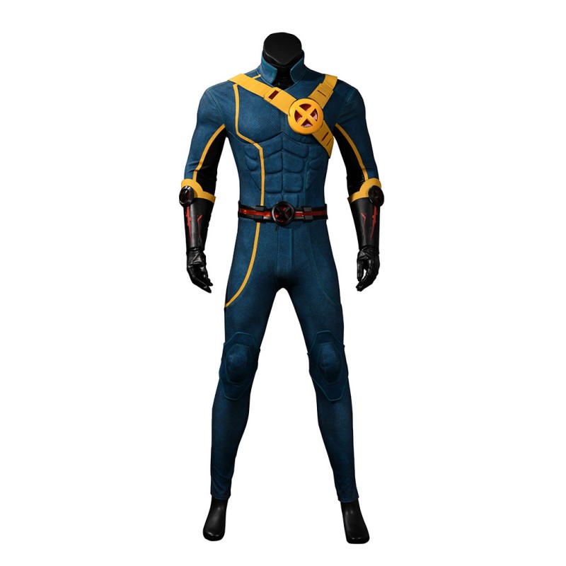 Marvel Rivals Cyclops Costume Scott Summers Cosplay Suit Superhero Full Set