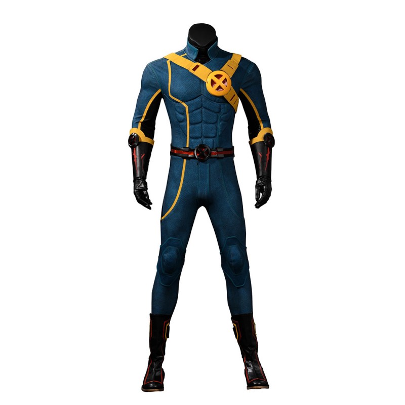 Marvel Rivals Cyclops Costume Scott Summers Cosplay Suit Superhero Full Set