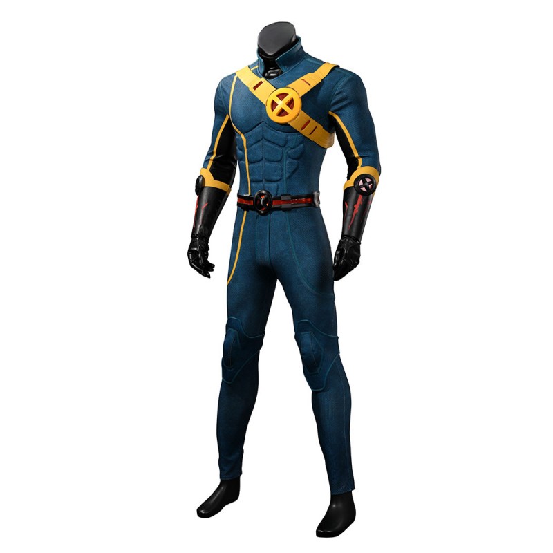 Marvel Rivals Cyclops Costume Scott Summers Cosplay Suit Superhero Full Set
