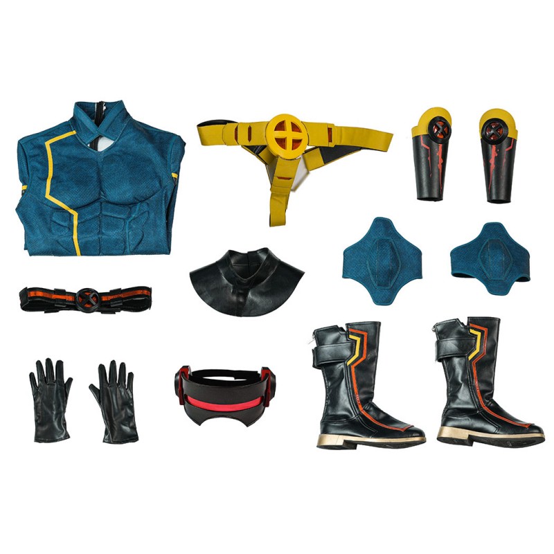 Marvel Rivals Cyclops Cosplay Costume Scott Summers Suit Superhero Outfit
