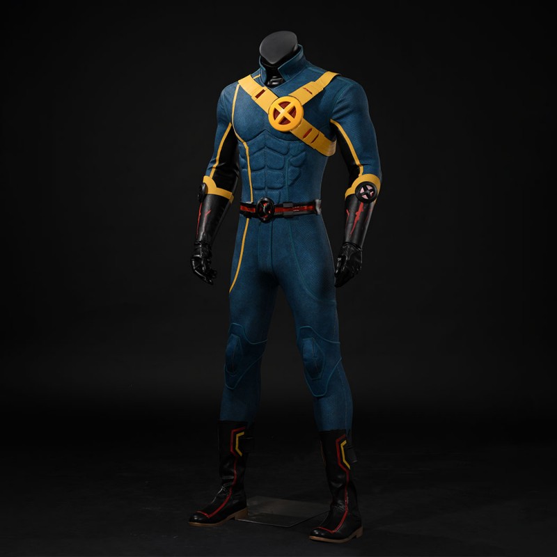 Marvel Rivals Cyclops Cosplay Costume Scott Summers Suit Superhero Outfit