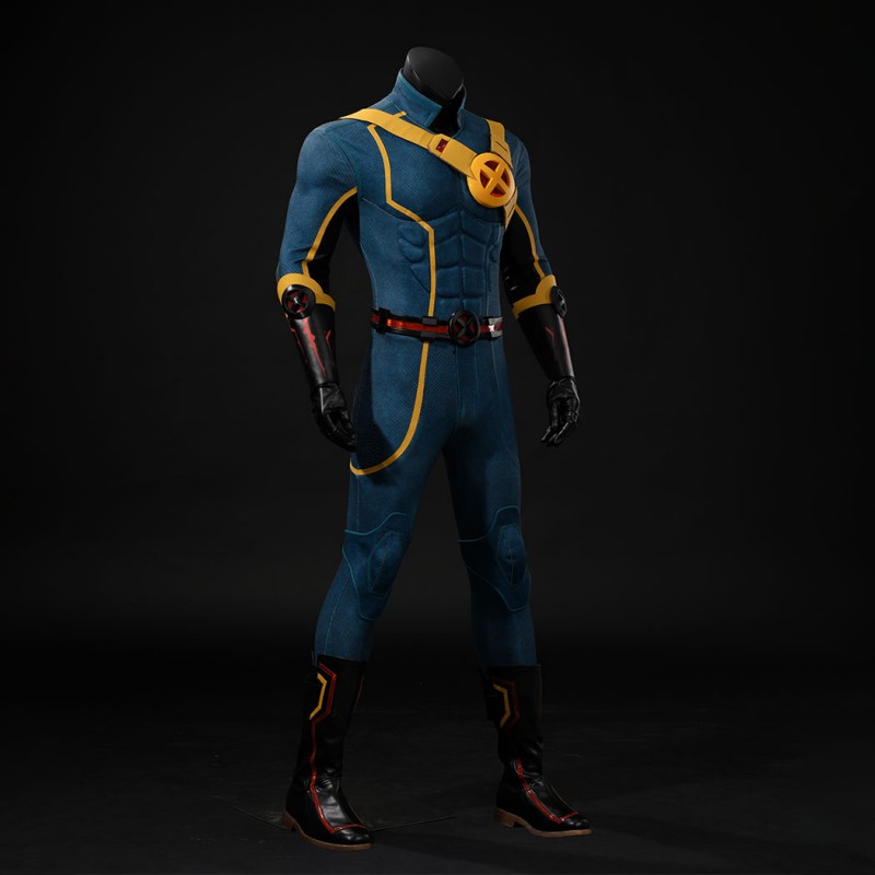 Marvel Rivals Cyclops Cosplay Costume Scott Summers Suit Superhero Outfit