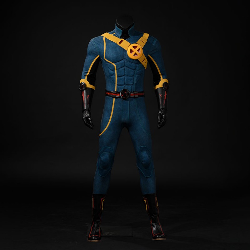 Marvel Rivals Cyclops Cosplay Costume Scott Summers Suit Superhero Outfit