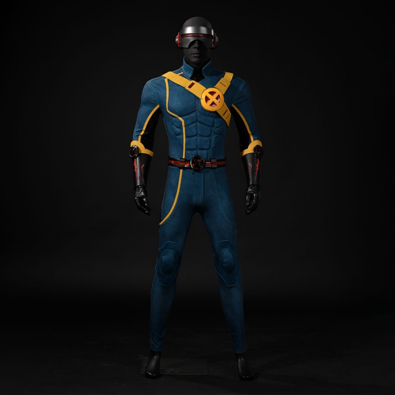 Marvel Rivals Cyclops Cosplay Costume Scott Summers Suit Superhero Outfit