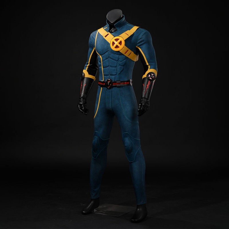 Marvel Rivals Cyclops Cosplay Costume Scott Summers Suit Superhero Outfit