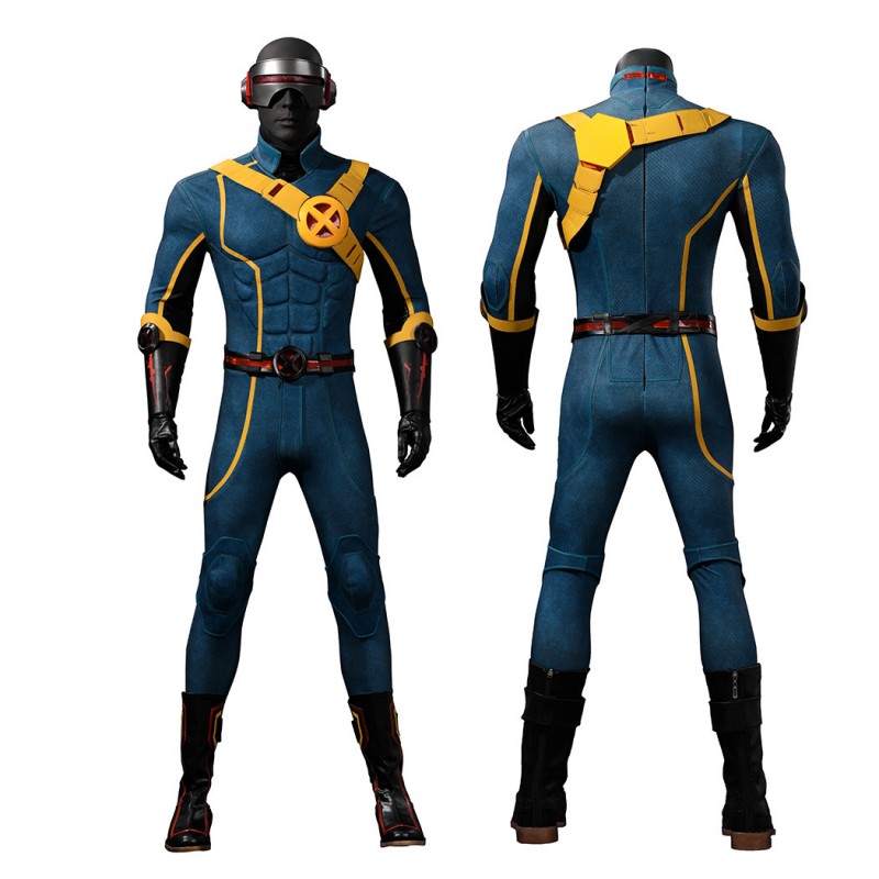 Marvel Rivals Cyclops Cosplay Costume Scott Summers Suit Superhero Outfit