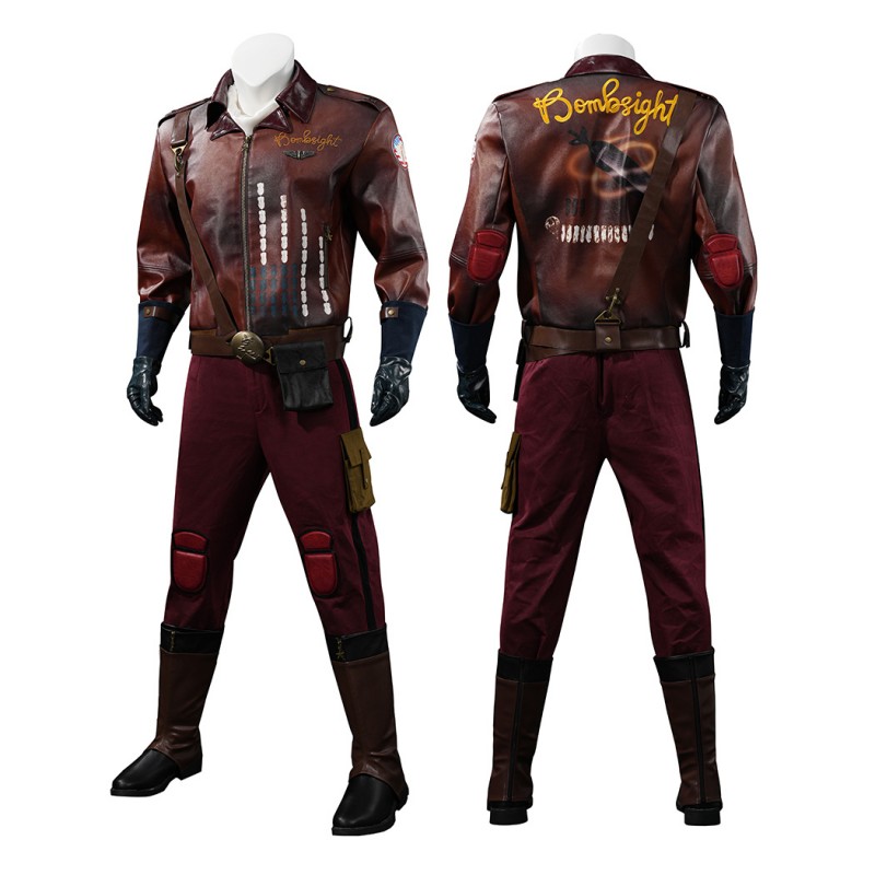 Vought Rising Bombsight Cosplay Costume The Boys Suit Full Set