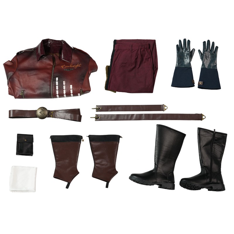 Vought Rising Bombsight Cosplay Costume The Boys Suit Full Set