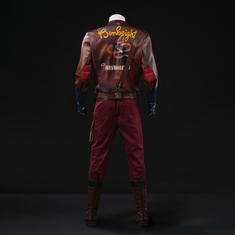 Vought Rising Bombsight Cosplay Costume The Boys Suit Full Set