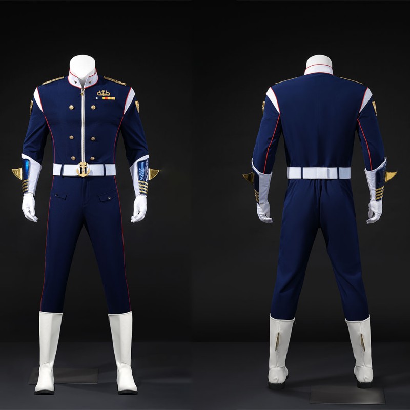 Vought Rising Torpedo Blue Costume The Boys Cosplay Suit