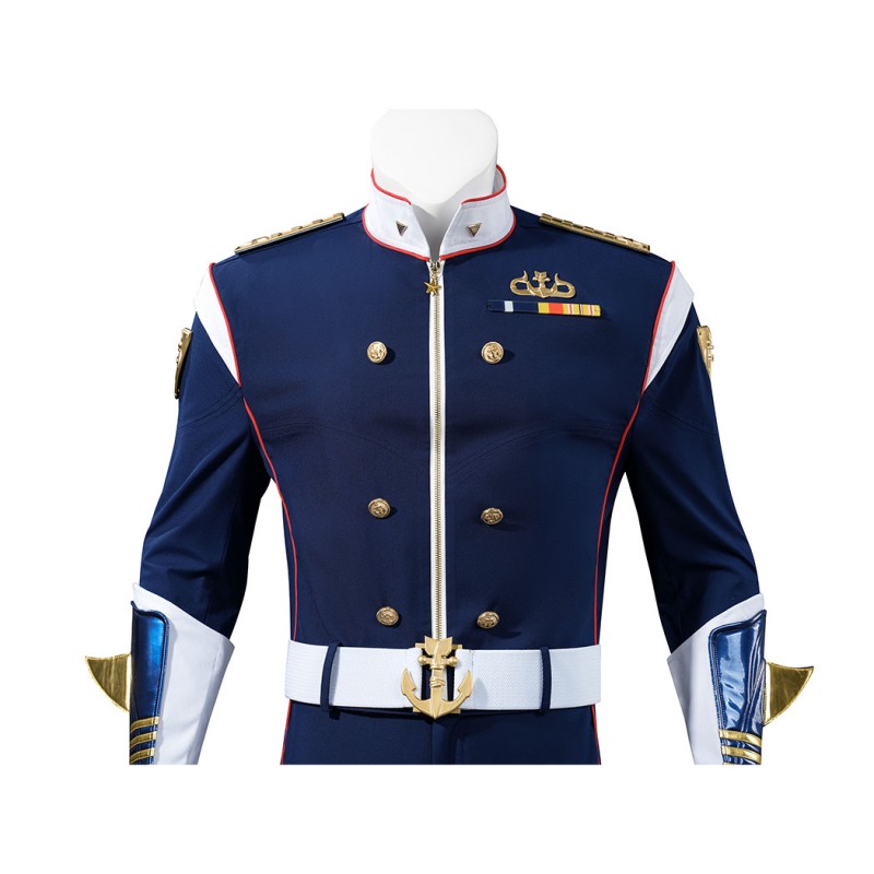 Vought Rising Torpedo Blue Costume The Boys Cosplay Suit