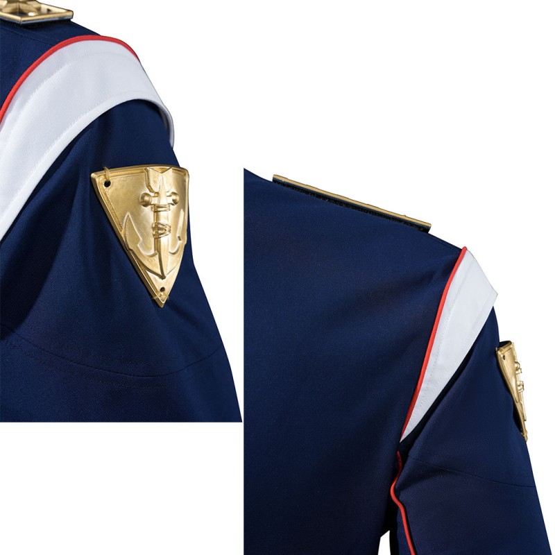 Vought Rising Torpedo Blue Costume The Boys Cosplay Suit