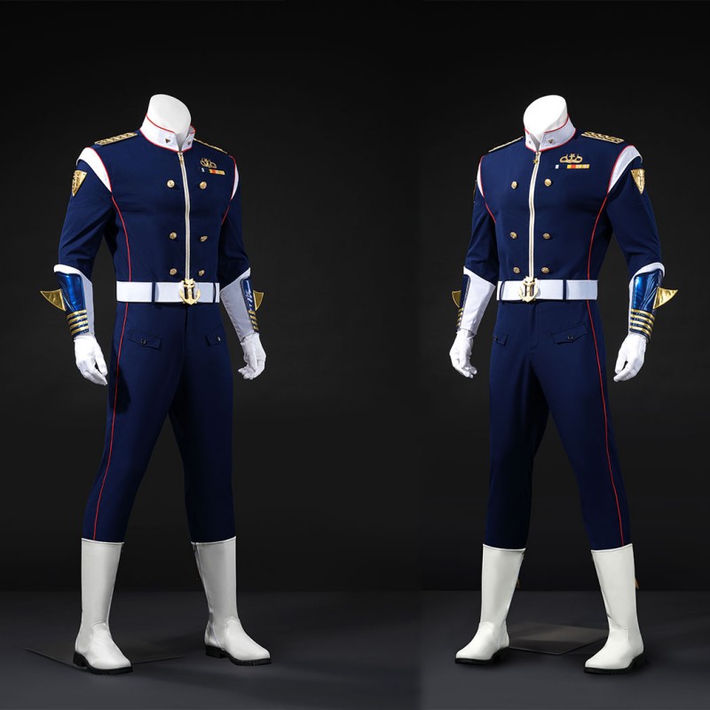Vought Rising Torpedo Blue Costume The Boys Cosplay Suit