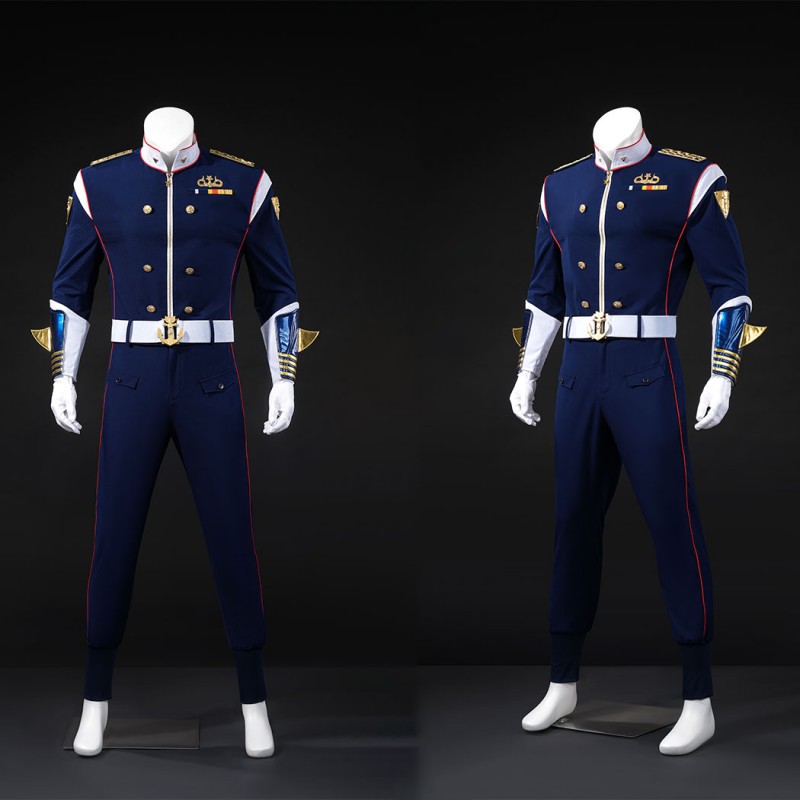 Vought Rising Torpedo Blue Costume The Boys Cosplay Suit
