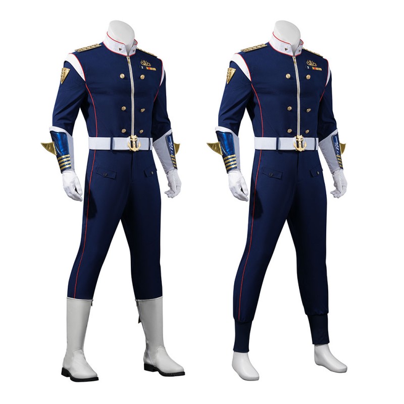 Vought Rising Torpedo Blue Costume The Boys Cosplay Suit