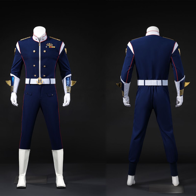 Vought Rising Torpedo Blue Costume The Boys Cosplay Suit