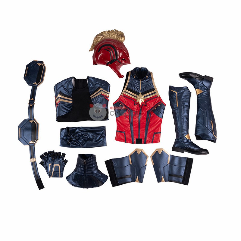 Captain Marvel Costumes Avengers Endgame Carol Danvers Cosplay Costumes