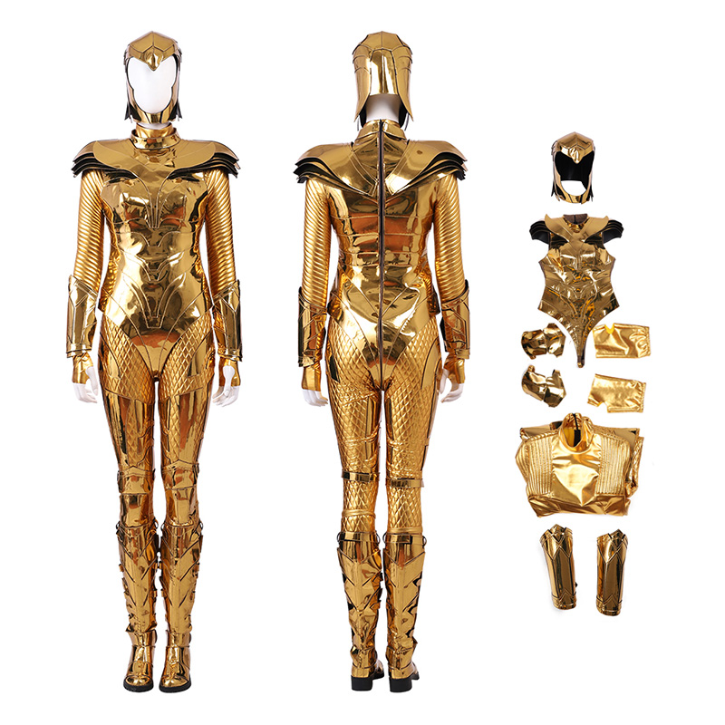 Diana Prince New Cosplay Costume Golden Eagle Armor Woman 1984 Cosplay Suit