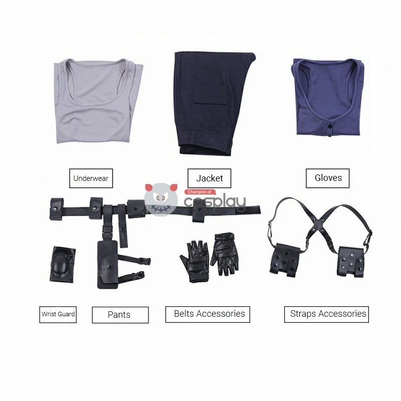 Jill Valentine Costume Resident Evil 3 Remake Cosplay Costume