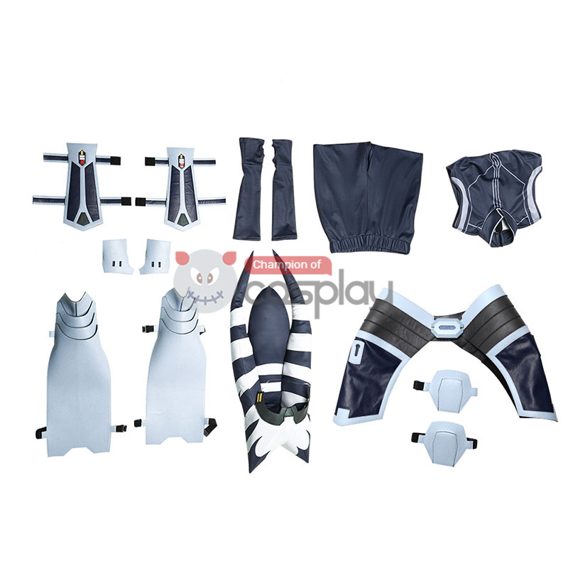 Ahsoka Tano Costumes Star Wars The Clone Wars Cosplay Costume