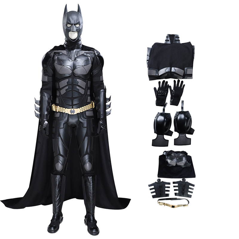 Knight Bruce Wayne Costume 2022 Robert Pattinson Halloween Suit